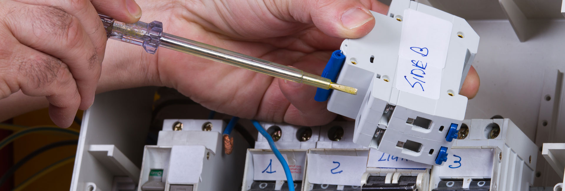 Electrician Fixing Electrical Devices